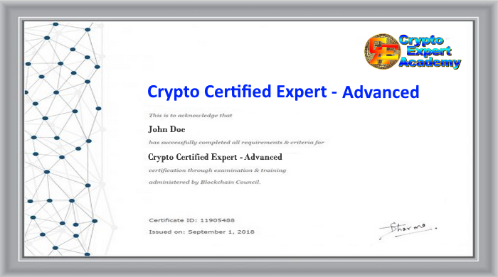 crypto expert degree